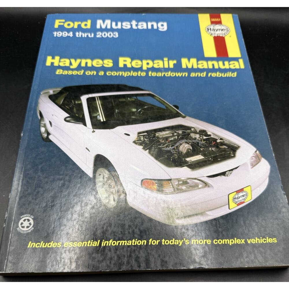 Haynes 36051 Ford Mustang 1994-2003 Service Repair Manual